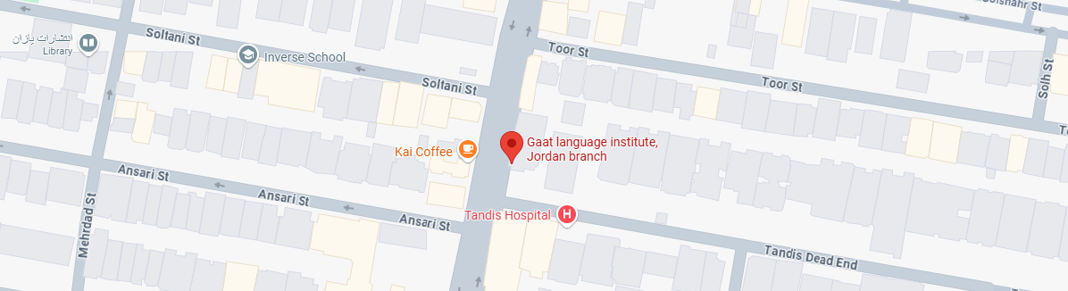 نقشه آموزشگاه گات جردن