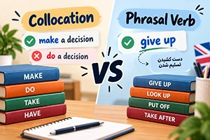 تفاوت کالوکیشن و فریزال ورب | آموزش با مثال