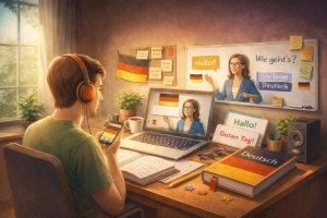 بهترین روش یادگیری زبان آلمانی در خانه به صورت خودآموز