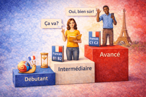 یادگیری زبان فرانسه چقدر طول می‌کشد؟ (مبتدی تا پیشرفته)