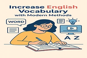 افزایش دایره لغات انگلیسی با روش های نوین: از یادگیری سریع تا به کاربردن در مکالمات