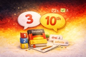 اعداد به زبان آلمانی از 0 تا 100 با تلفظ فارسی + اعداد ترتیبی