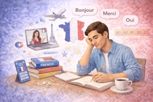یادگیری سریع زبان فرانسه (بهترین روش‌ها برای پیشرفت اصولی)