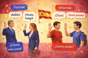 خداحافظی در اسپانیایی (رسمی و دوستانه + تلفظ فارسی)