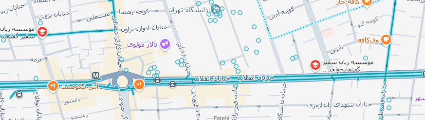 نقشه گوگل مپ آموزشگاه سفیر