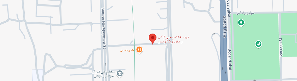 نقشه آموزشگاه آرشا ارسس