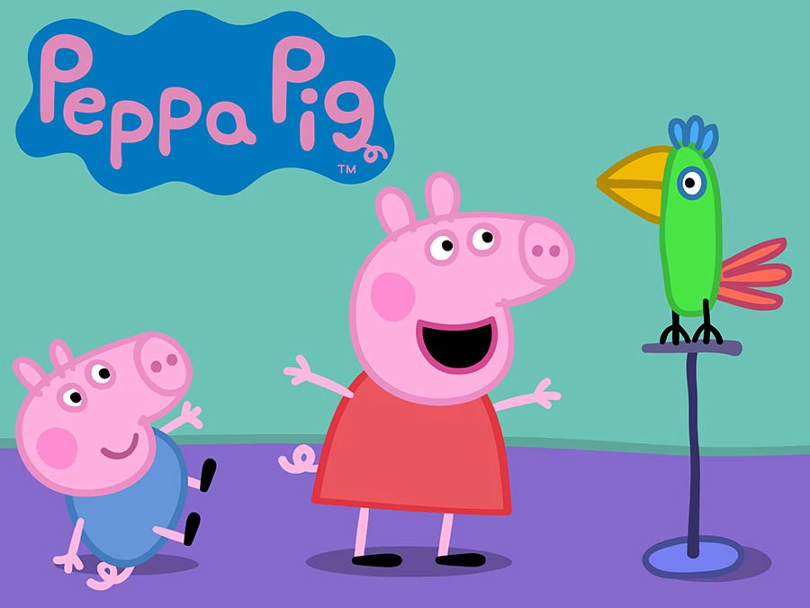 کارتون Peppa Pig برای تقویت زبان کودکان