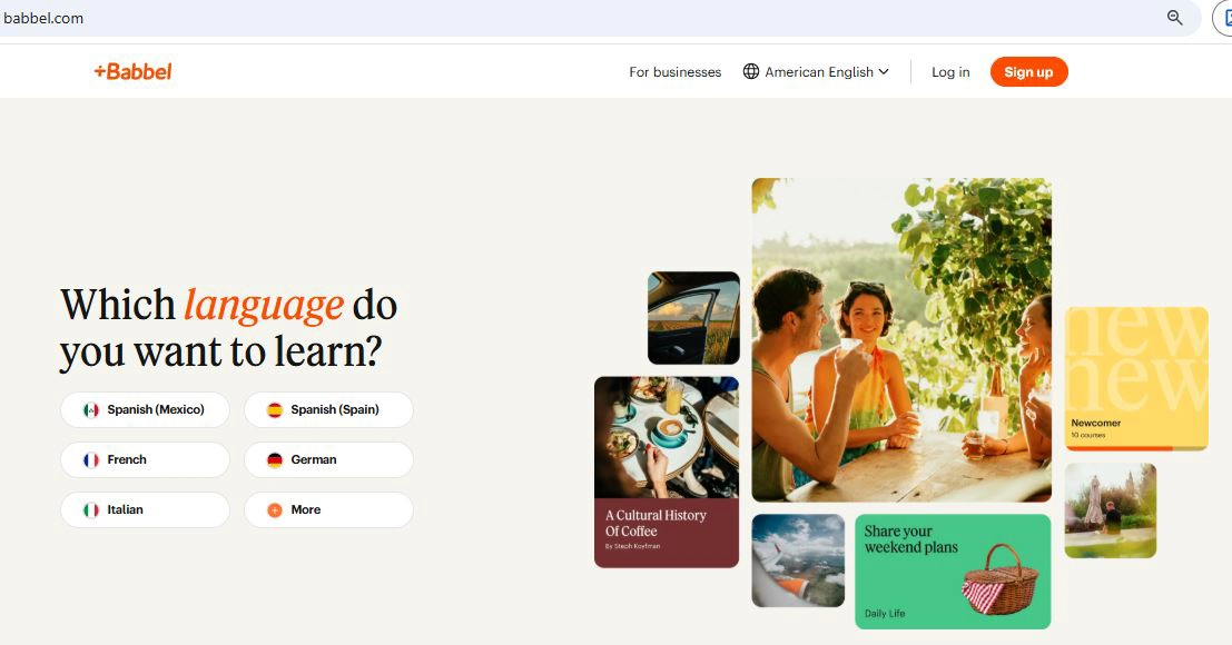 سایت Babbel یادگیری زبان آلمانی