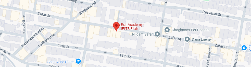 تصویر نقشه آموزشگاه اکسیر