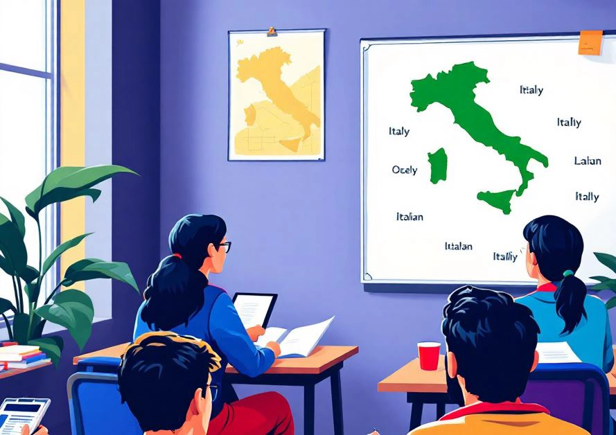 کلاس زبان ایتالیایی