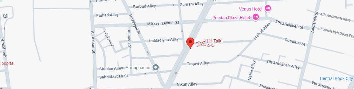 نقشه آموزشگاه هایتاکی