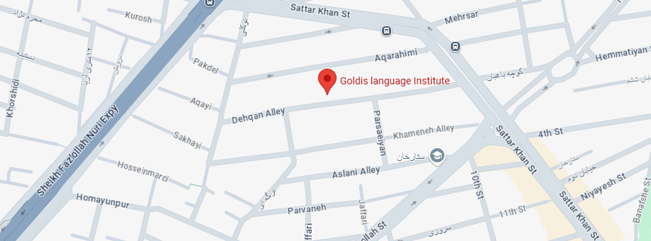 نقشه آموزشگاه گلدیس