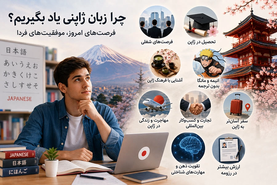 چرا زبان ژاپنی یاد بگیریم