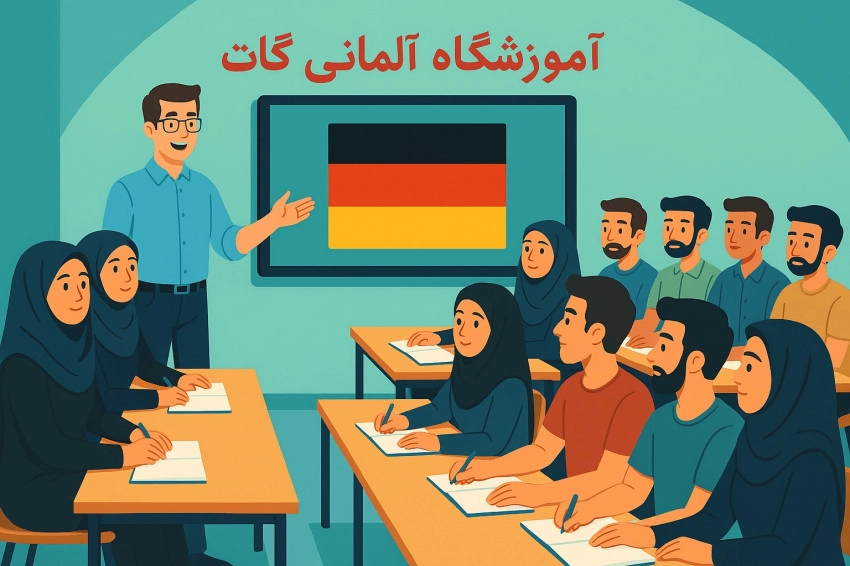 کلاس زبان آلمانی در غرب تهران