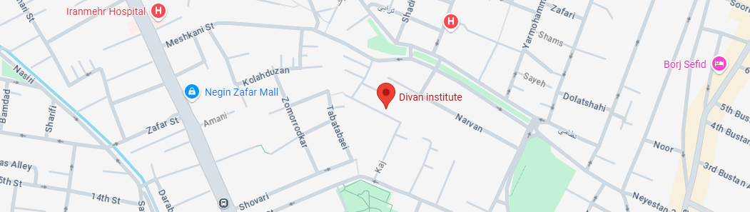 نقشه آموزشگاه دیوان