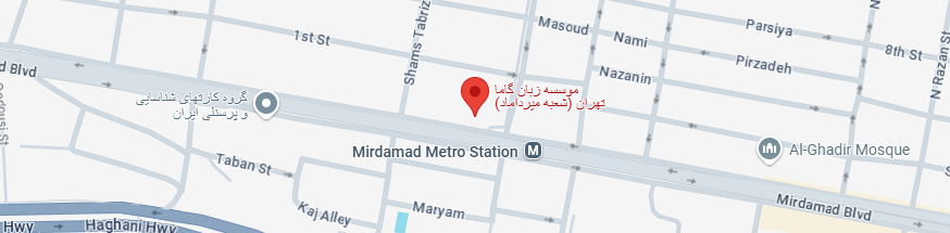 نقشه آموزشگاه گات