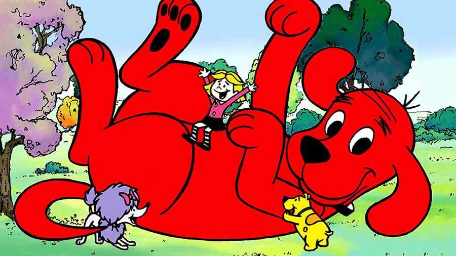 کارتون Clifford the Big Red Dog برای تقویت زبان کودکان