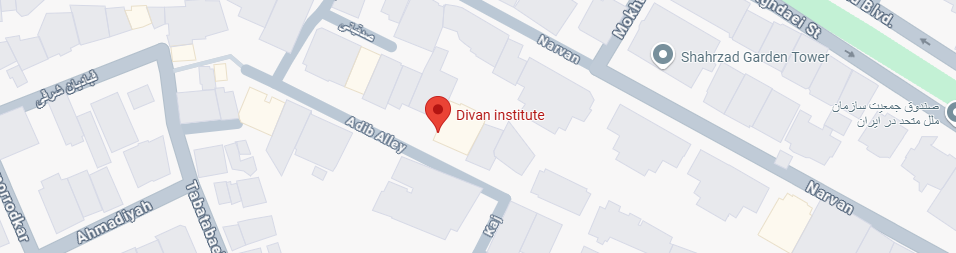 تصویر نقشه آموزشگاه دیوان