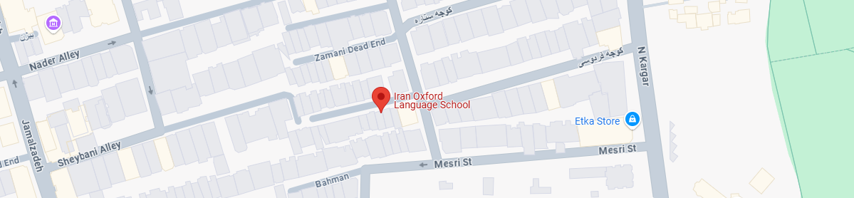 تصویر نقشه آموزشگاه آکسفورد