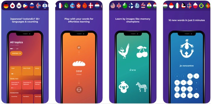 Drops اپلیکیشن آموزش لغت آلمانی