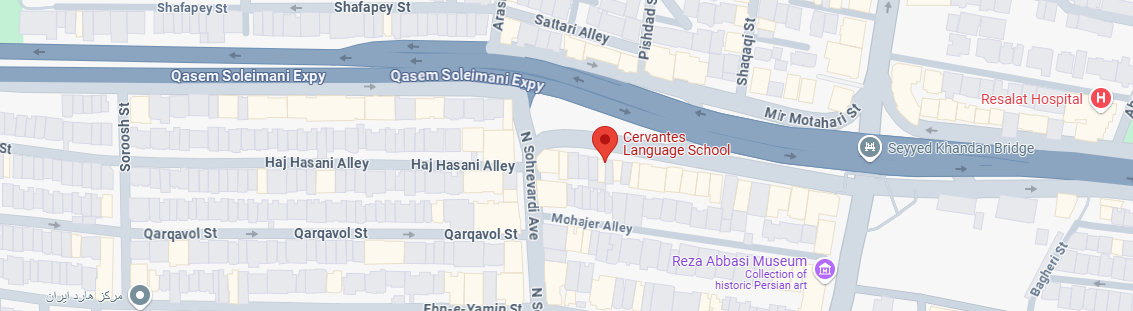 نقشه آموزشگاه سروانس