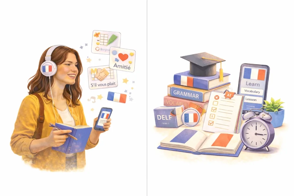 یادگیری اصولی زبان فرانسه