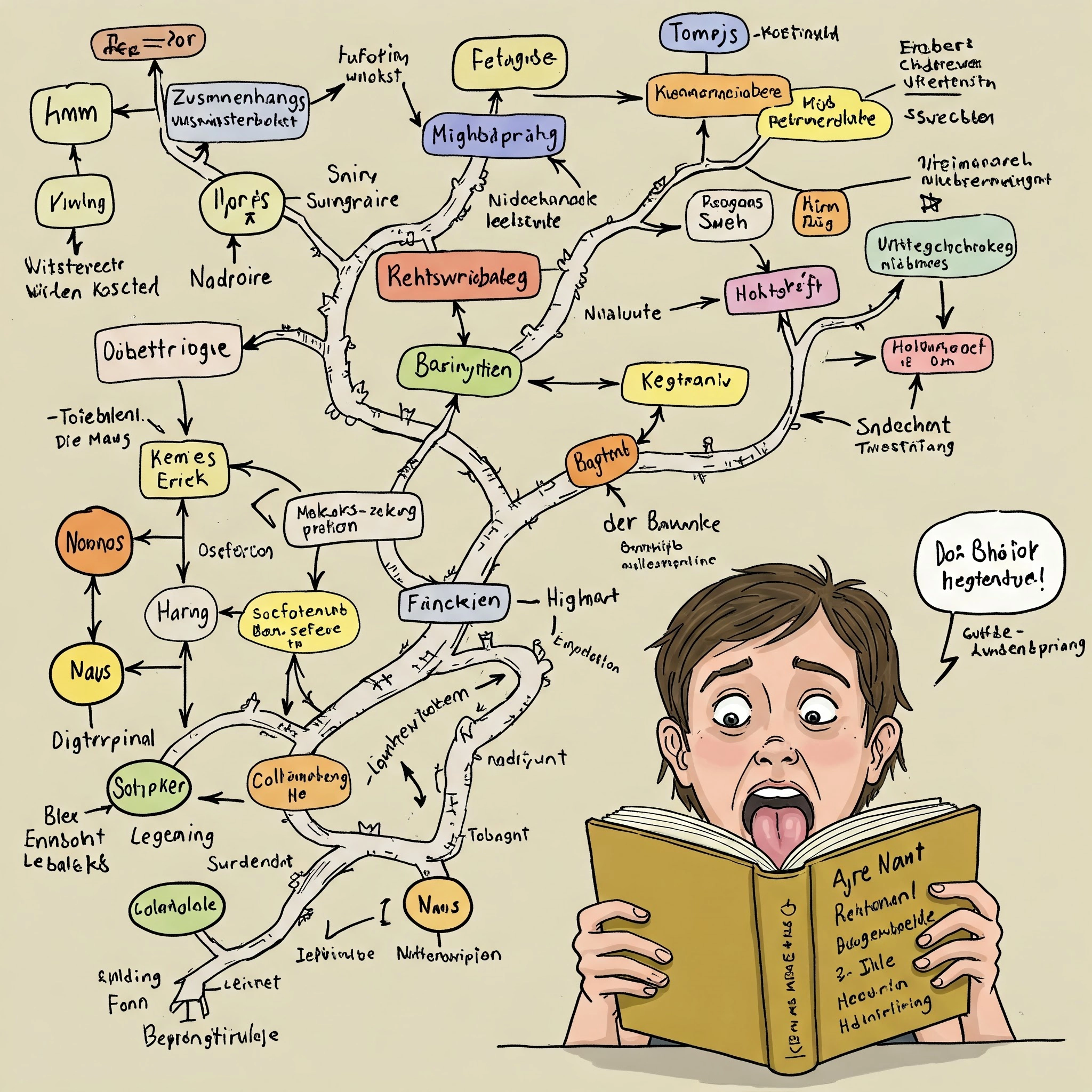 دلیل دشواری زبان آلمانی