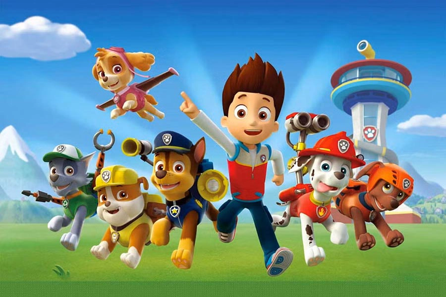 کارتون Paw Patrol برای تقویت زبان کودکان