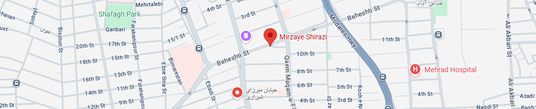 تصویر نقشه حدودی آموزشگاه رابین