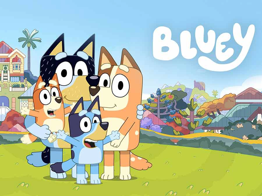 کارتون Bluey برای تقویت زبان انگلیسی کودکان