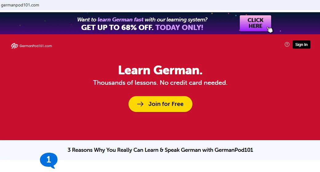 سایت GermanPod101 یادگیری آلمانی با درس های کوتاه