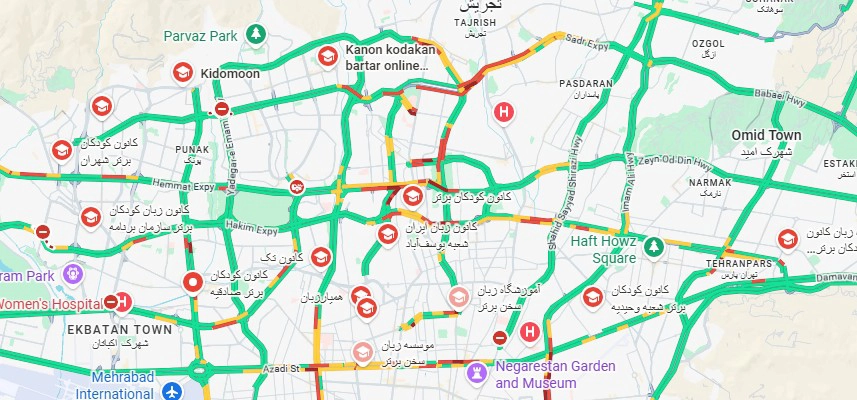 لوکیشن کانون کودکان برتر