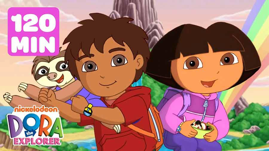 کارتون Dora the Explorer برای تقویت زبان کودکان